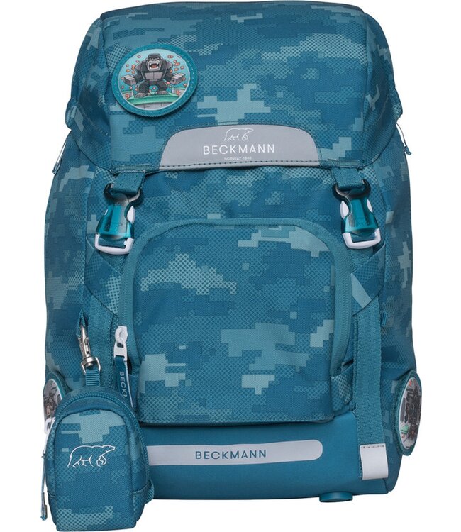 Beckmann Schulrucksack Classic  6-teiliges Set Jungle Game