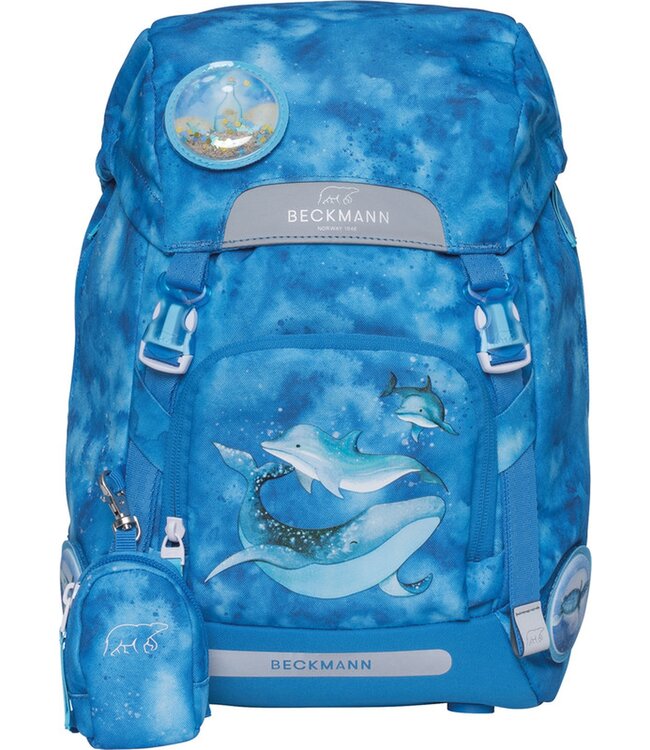 Beckmann Schulrucksack Classic  6-teiliges Set Ocean