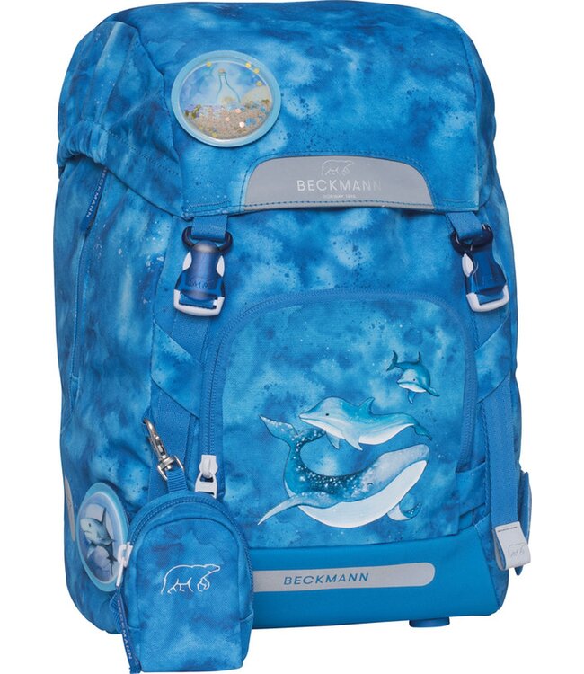 Beckmann Schulrucksack Classic  6-teiliges Set Ocean