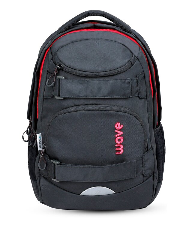 Belmil Wave Infinity Move Schulrucksack-Set Meteor Black