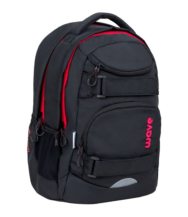 Belmil Wave Infinity Move Schulrucksack-Set Meteor Black