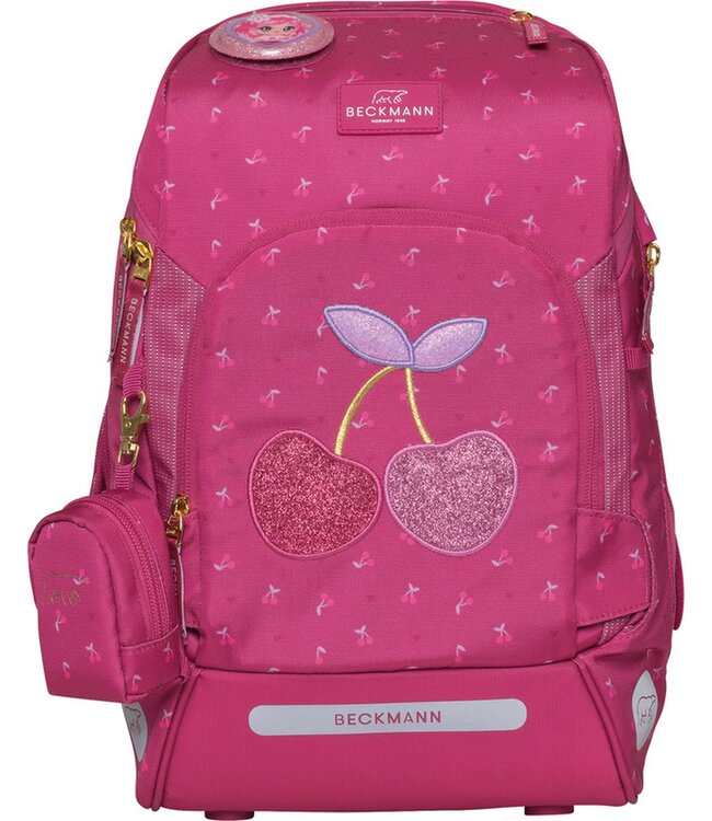Beckmann Schulrucksack Active Air FLX 6-teiliges Set, Cherry
