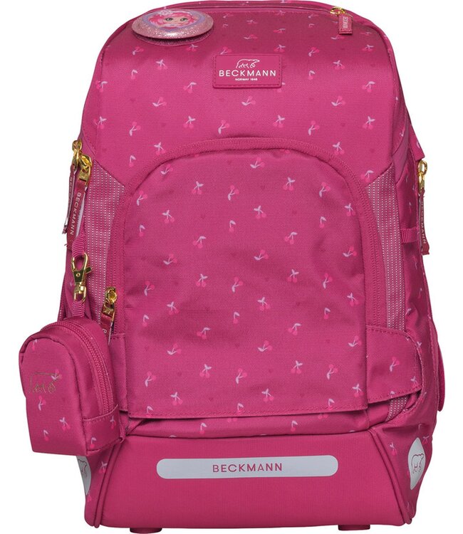 Beckmann Schulrucksack Active Air FLX 6-teiliges Set, Cherry