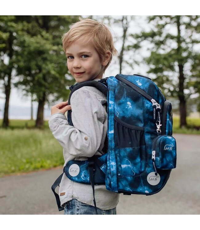 Beckmann Schulrucksack Active Air FLX 6-teiliges Set, Tech Rex