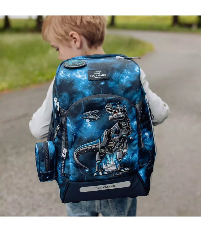 Beckmann Schulrucksack Active Air FLX 6-teiliges Set, Tech Rex