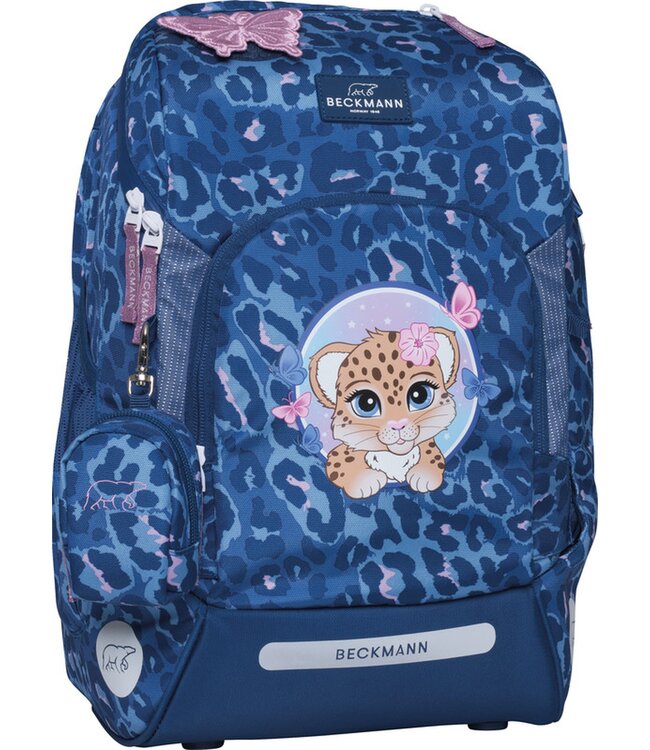 Beckmann Schulrucksack Active Air FLX 6-teiliges Set, Cheeta