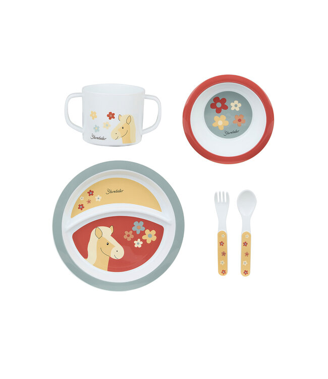 Sterntaler Kindergeschirr-Set Pferd Sunny