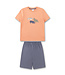 Sanetta Jungen-Schlafanzug kurz Safari orange