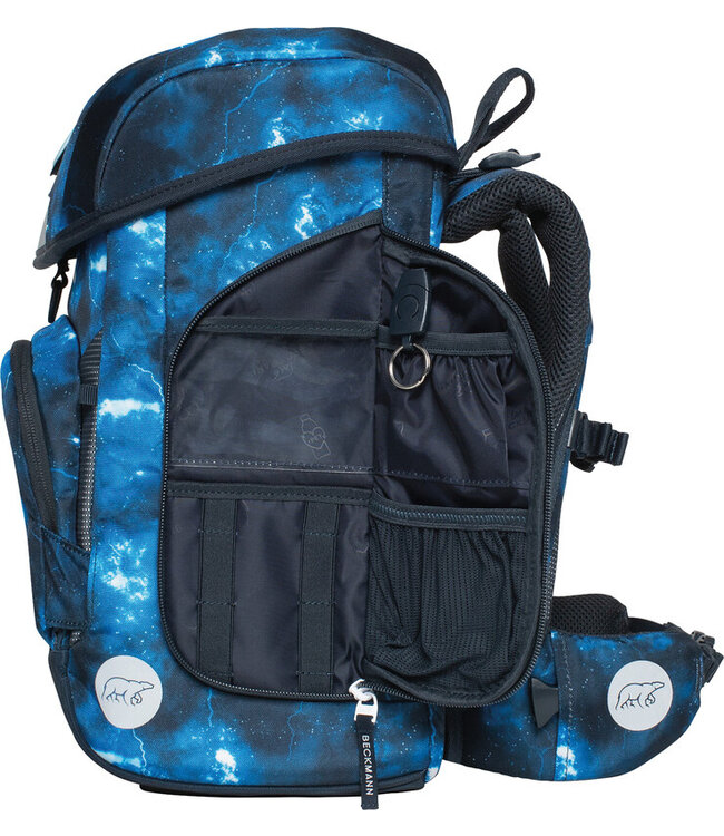 Beckmann Schulrucksack Plus Air 6-teiliges Set, Tech Rex