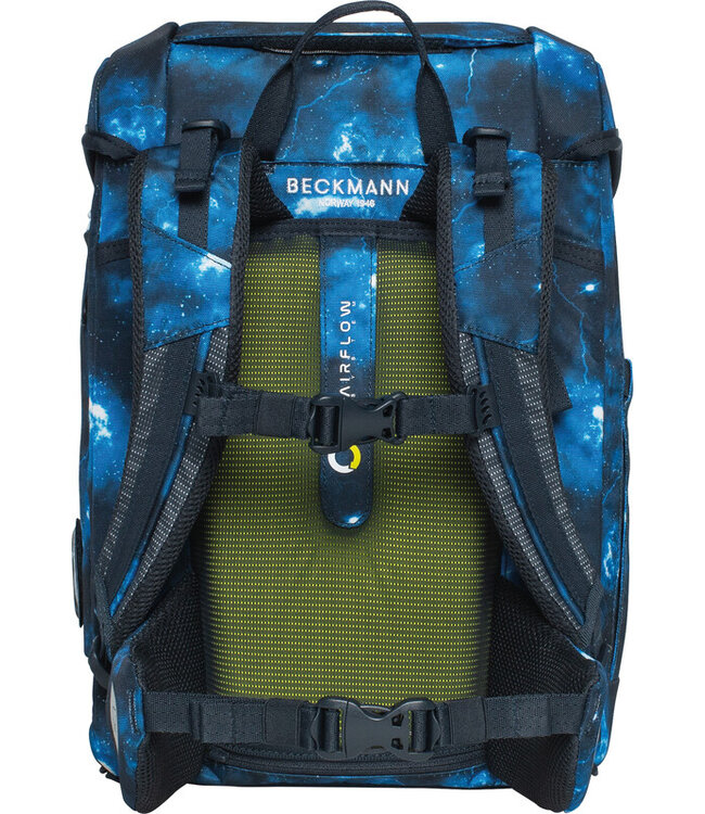 Beckmann Schulrucksack Plus Air 6-teiliges Set, Tech Rex