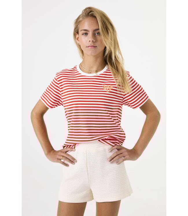 Garcia Mädchen Shorts Cremeweiss