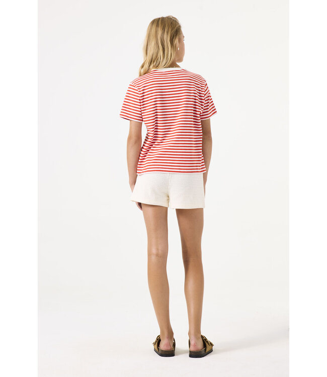 Garcia Mädchen Shorts Cremeweiss