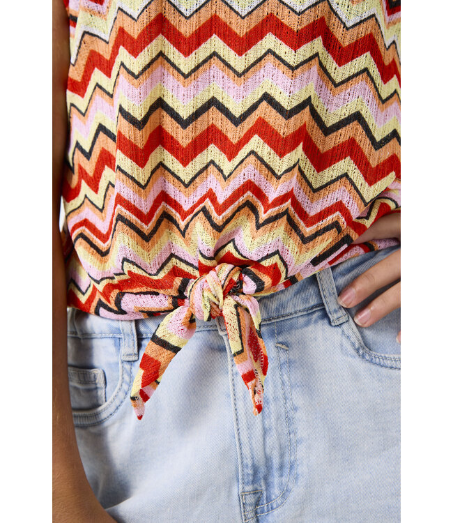 Garcia Mädchen T-Shirt Muster