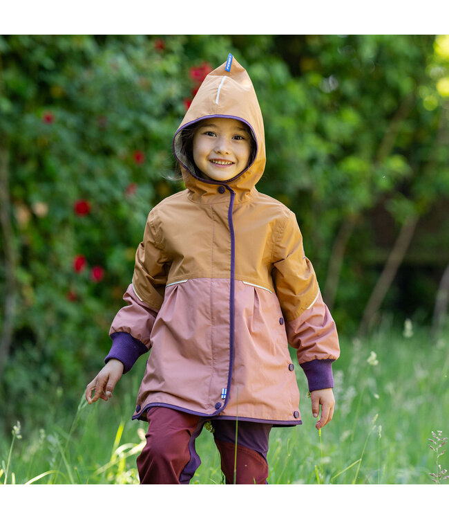 Finkid KAUNIS MOVE Outdoorjacke almond/plum