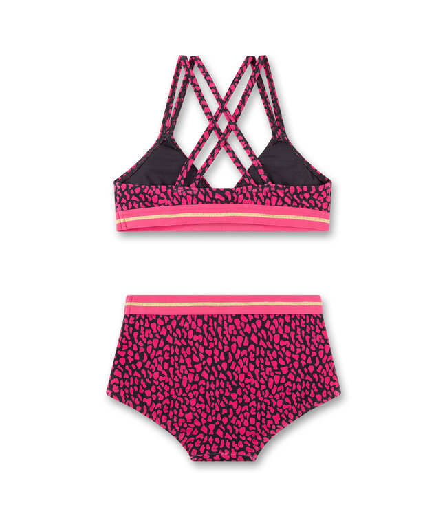 Sanetta Mädchen Bikini Leo-Muster