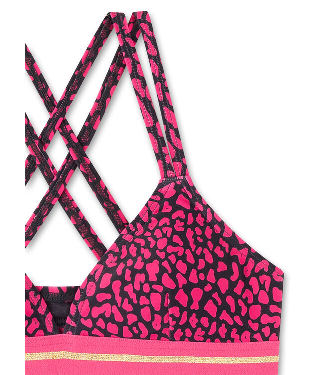 Sanetta Mädchen Bikini Leo-Muster