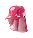 Reima Kinder Sonnenschutz Hut Mustekala Bright Berry Blumen