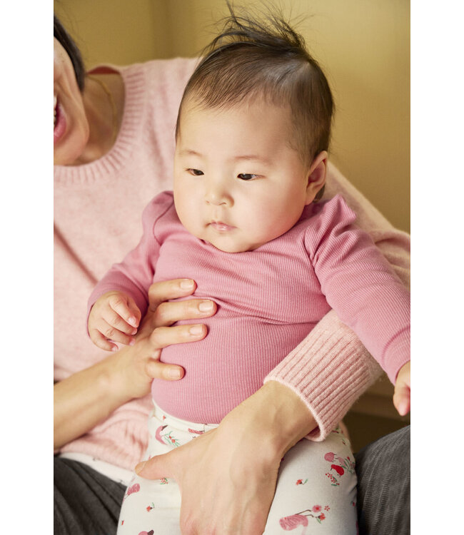 CeLaVi Bambus Body langarm Powder Pink