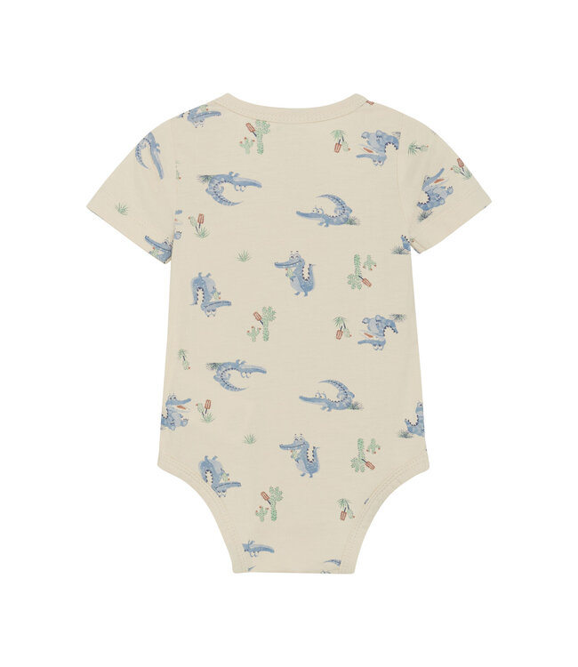 CeLaVi Bambus Body kurzarm Dusty Blue