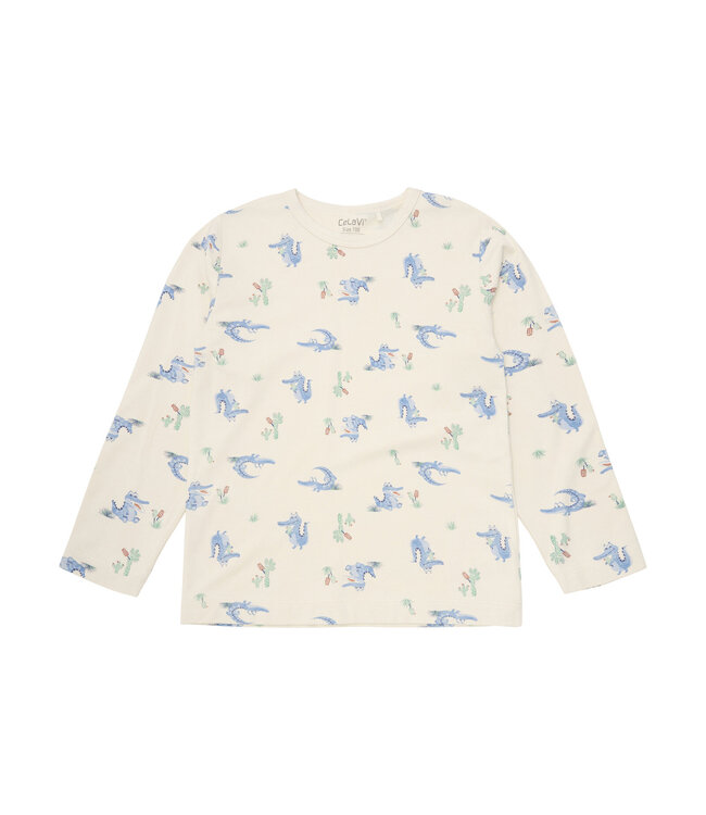 CeLaVi Kinder Bambus Pyjama Dusty Blue