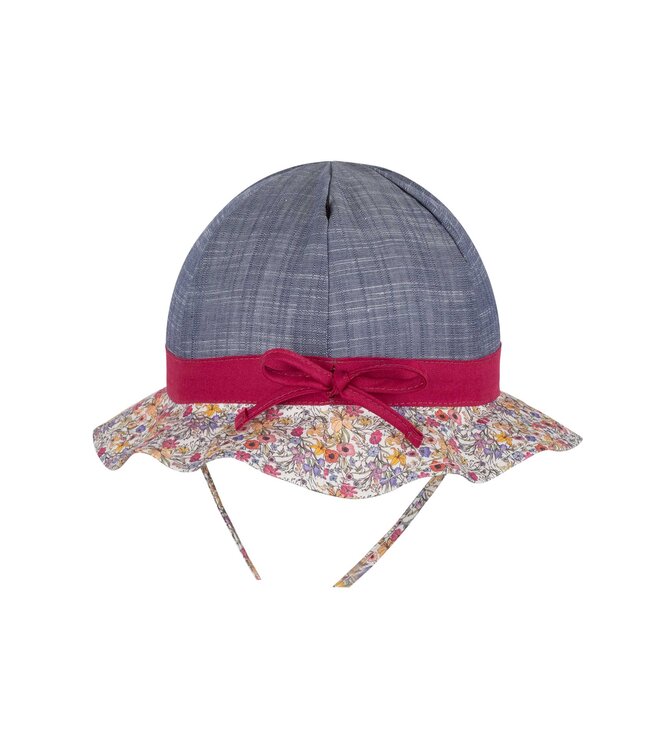 Pure Pure Mädchen Flapper Sonnenhut Voile