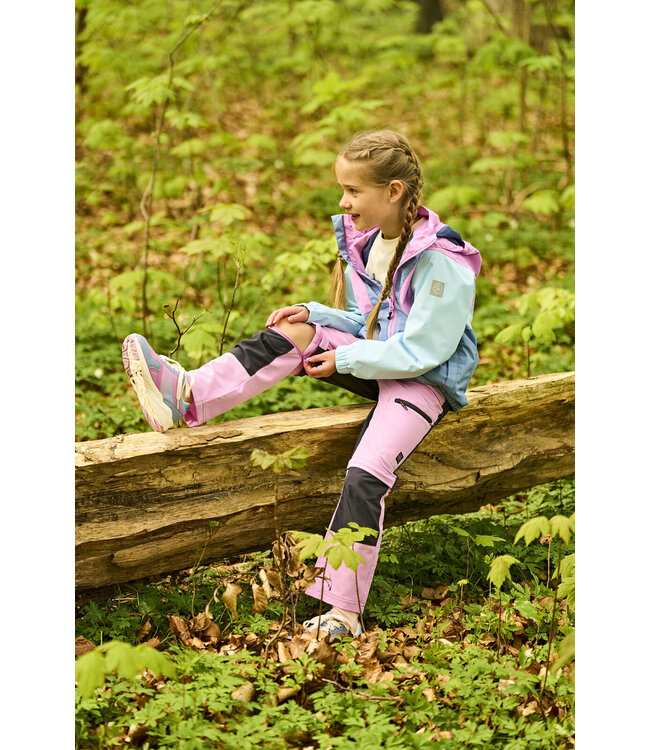 Color Kids Zip off- Outdoorhose Orchid