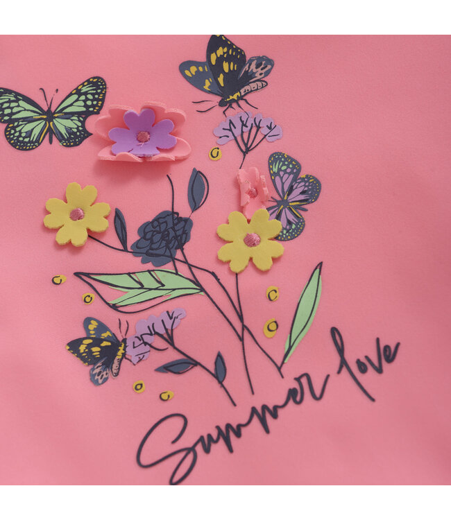 Color Kids Baby Badeshirt Plumeria