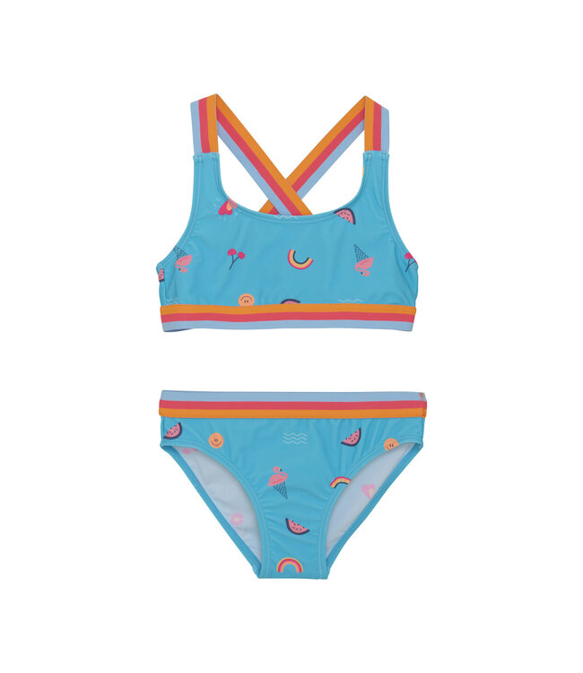 Color Kids Mädchen Bikini Allover