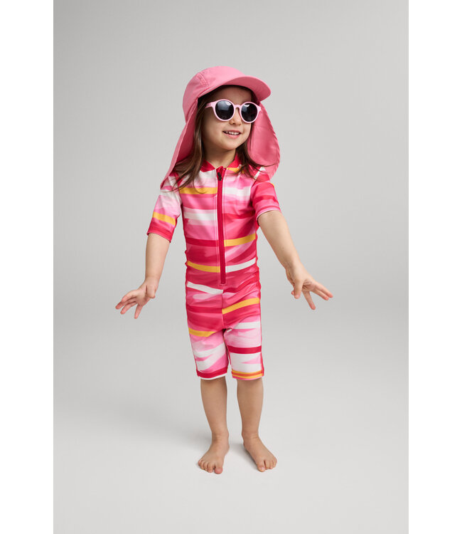 Reima Kinder Sonnenschutz Hut Biitsi Sunset Pink