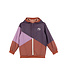 Finkid wendbare Regenjacke Muutuva peach/rust