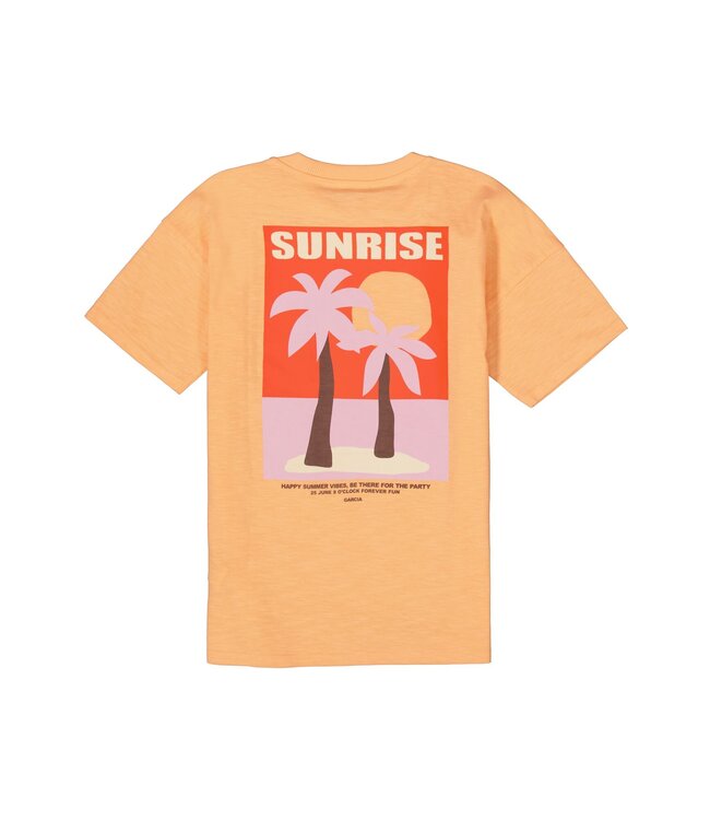 Garcia Mädchen T-Shirt Orange