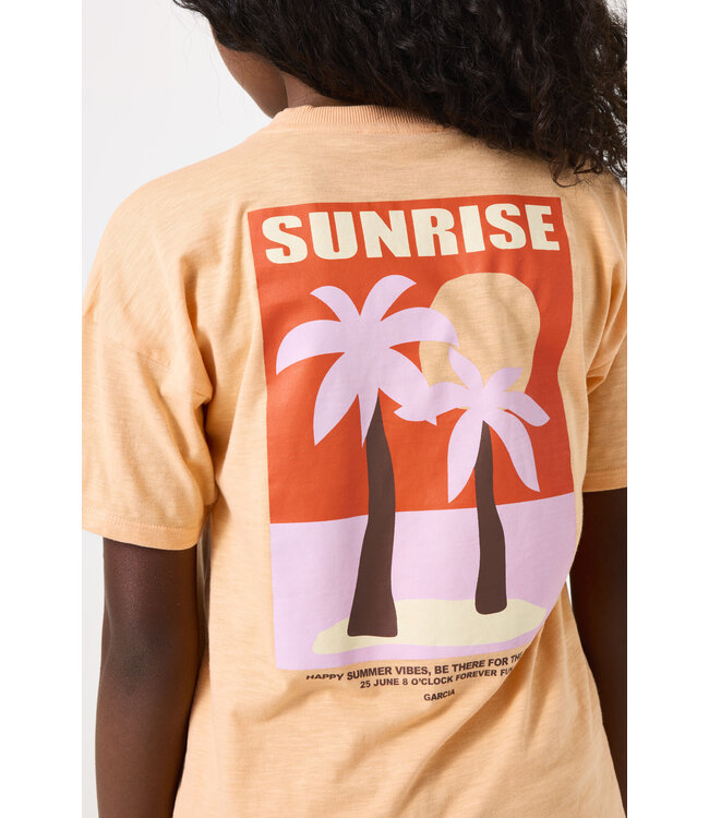 Garcia Mädchen T-Shirt Orange