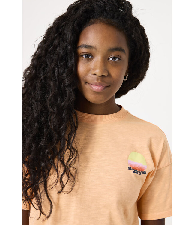 Garcia Mädchen T-Shirt Orange