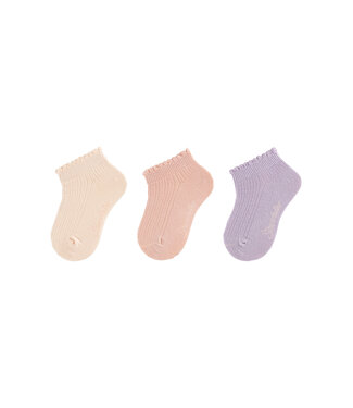 Sterntaler Sneaker Söckchen 3er-Pack Struktur
