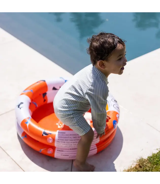 Swim Essentials Babypool Ø 60 cm Ocean Stripes