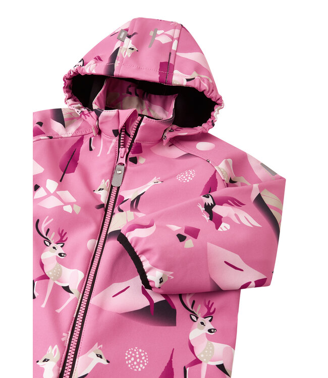 Reima Kleinkinder Softshell Overall Mjosa Soft Coral