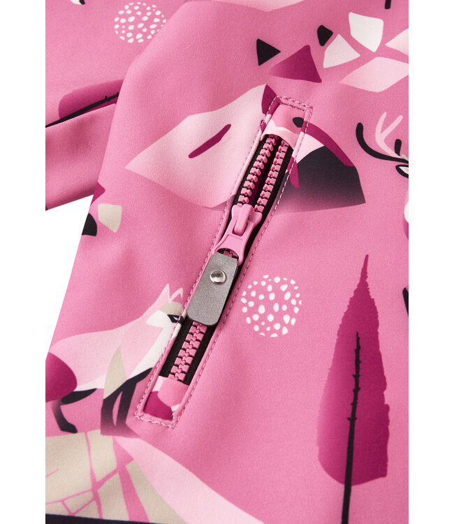 Reima Kleinkinder Softshell Overall Mjosa Soft Coral