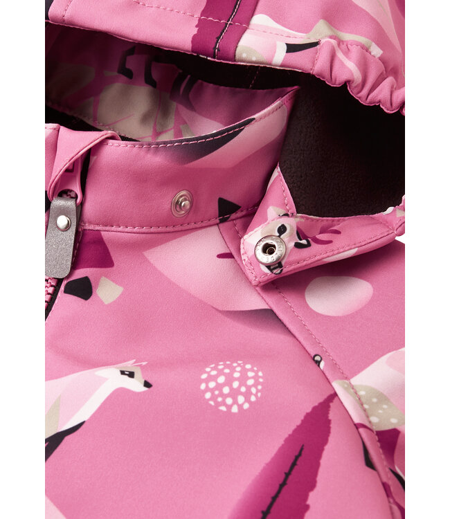 Reima Kleinkinder Softshell Overall Mjosa Soft Coral
