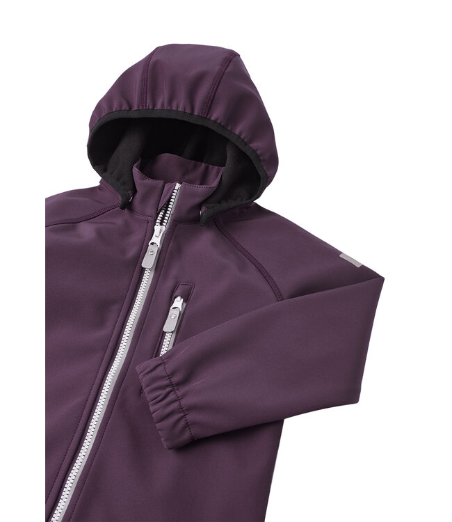 Reima Kinder Softshell Jacke Vantti Deep purple