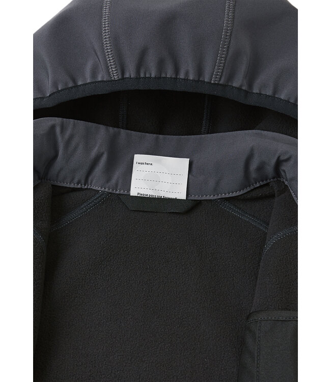 Reima Kinder Softshell Jacke Vantti Soft black