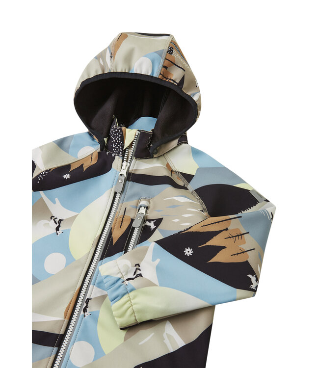 Reima Kinder Softshell Jacke Vantti Earthy Beige