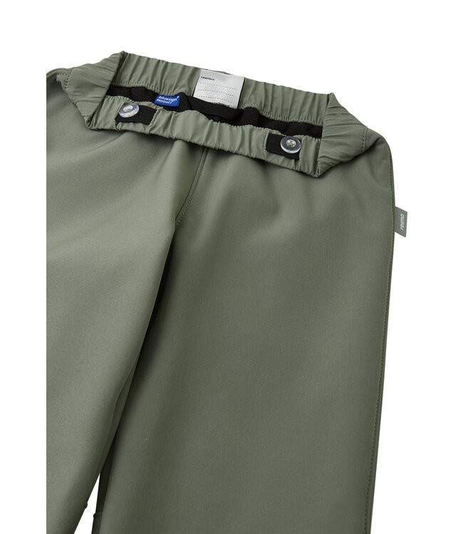Reima Kinder Softshell Hose Oikotie Greyish green