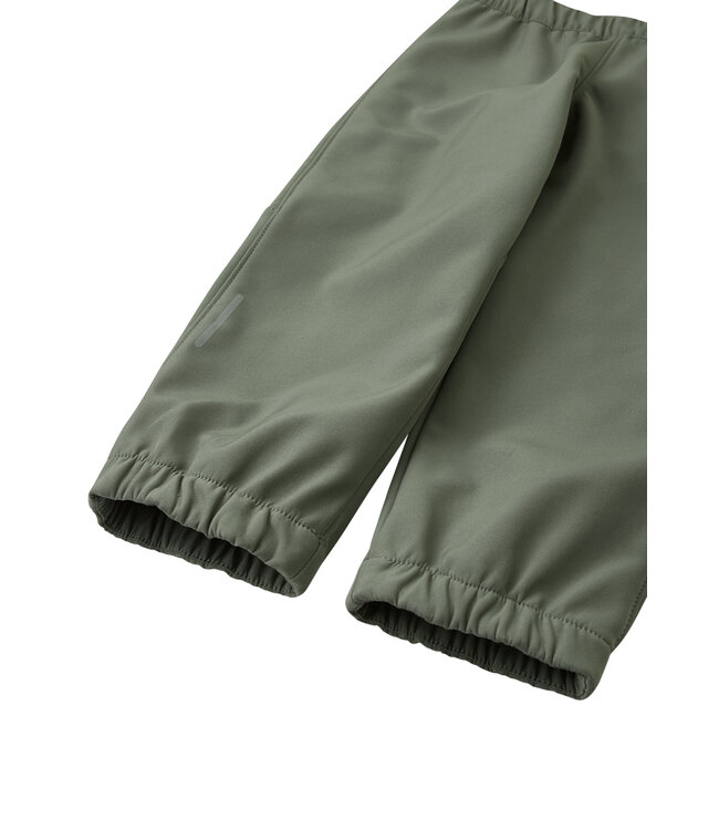 Reima Kinder Softshell Hose Oikotie Greyish green