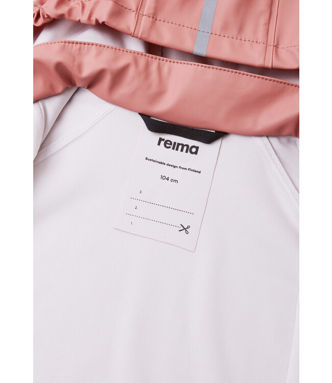 Reima Kinder Regenjacke Lampi Rose blush