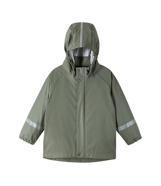 Reima Kinder Regenjacke Lampi Greyish green