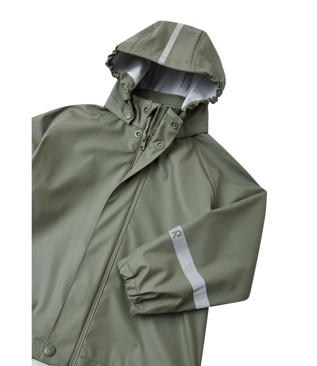 Reima Kinder Regenjacke Lampi Greyish green