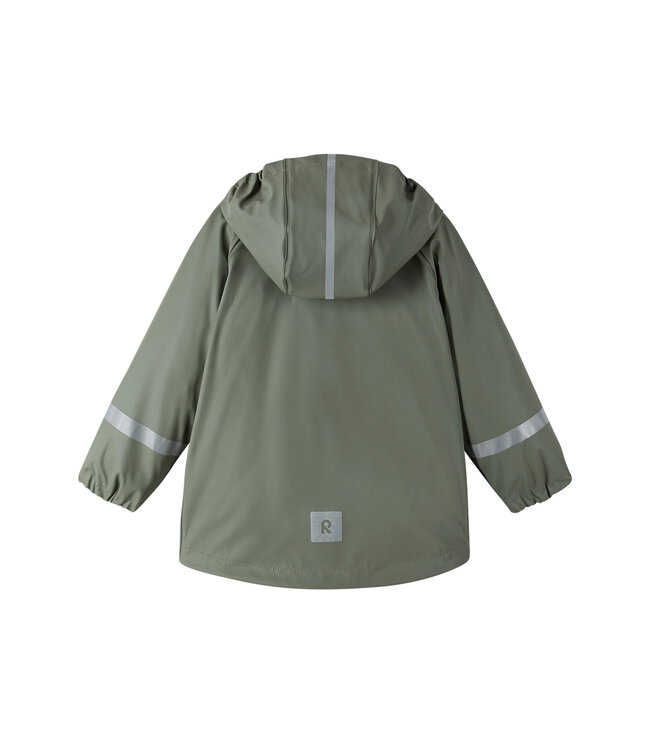 Reima Kinder Regenjacke Lampi Greyish green