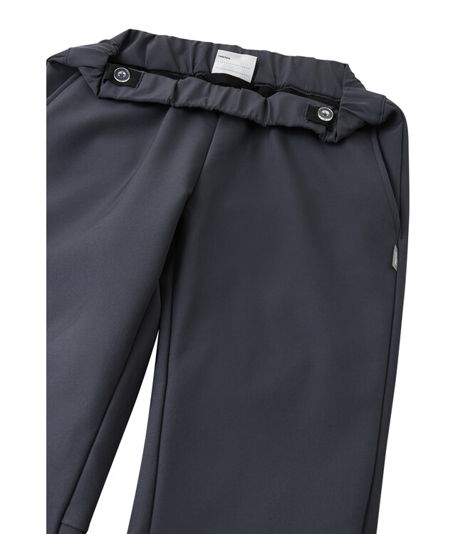 Reima Kinder Softshellhose Helppo Soft black