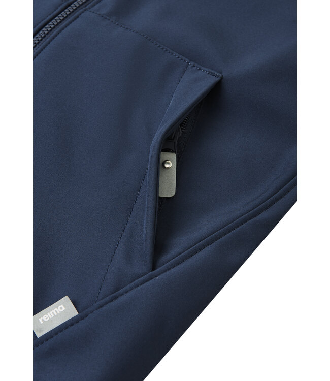 Reima tec Kinder Softshelljacke Koivula Navy