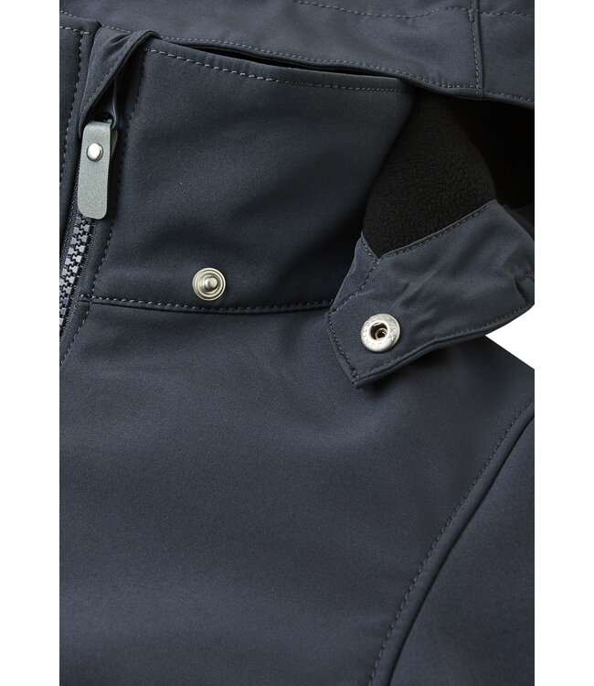 Reima tec Kinder Softshelljacke Koivula Soft black